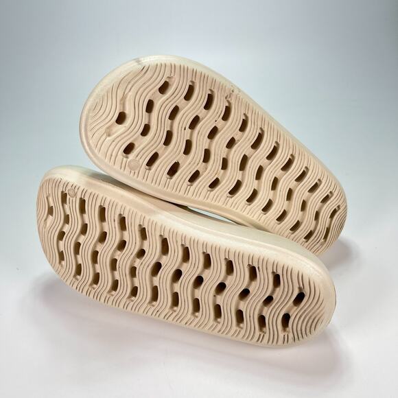 Billabong Cloud Slides Cream Platform Sandals Slip On Comfort Women’s Size 6B - Picture 8 of 10